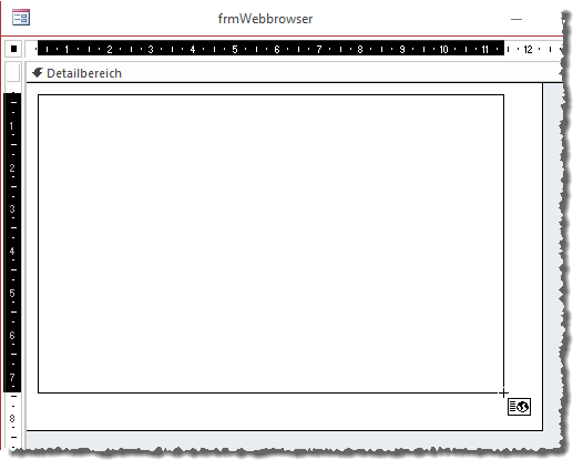 Einfügen des Webbrowser-Steuerelements