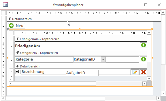 Ausgerichteter Unterbericht