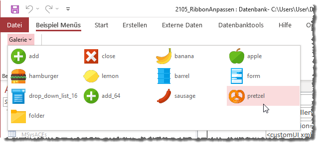 gallery-Element mit zur Laufzeit geladenen Bildern