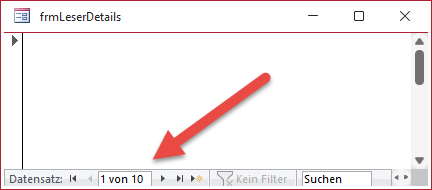 Das Formular enthält bereits Daten.