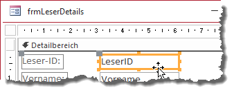 Verschieben eines Steuerelements