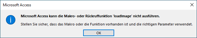 Fehler beim Öffnen der Handyverwaltung mit 64-Bit-Access