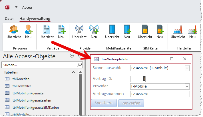 Das ist das falsche Formular.