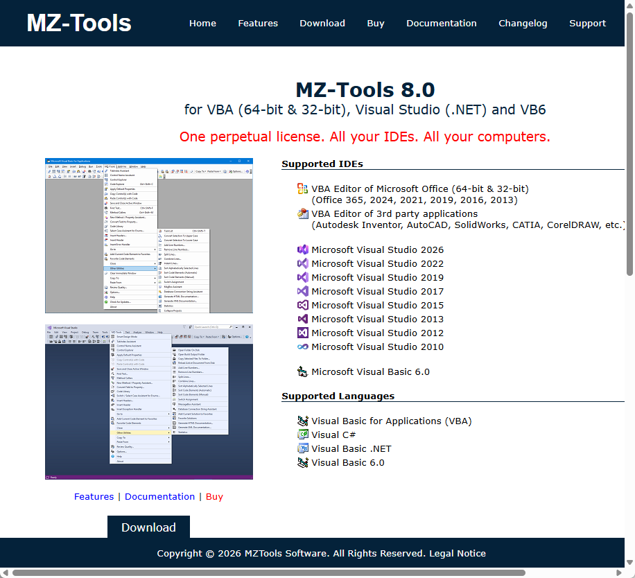 Download der MZ-Tools